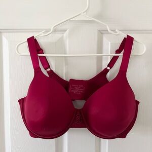 Vanity Fair Deep Pink Bra